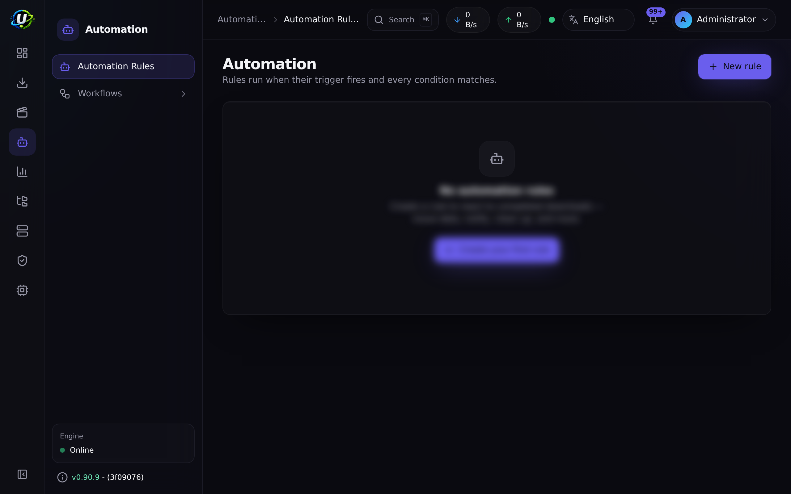 Reglas de automatización